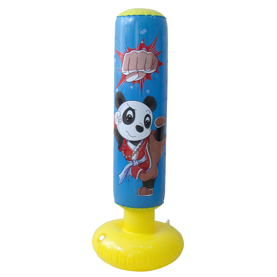 Inflatable Punching Bag with Panda Design for Kids