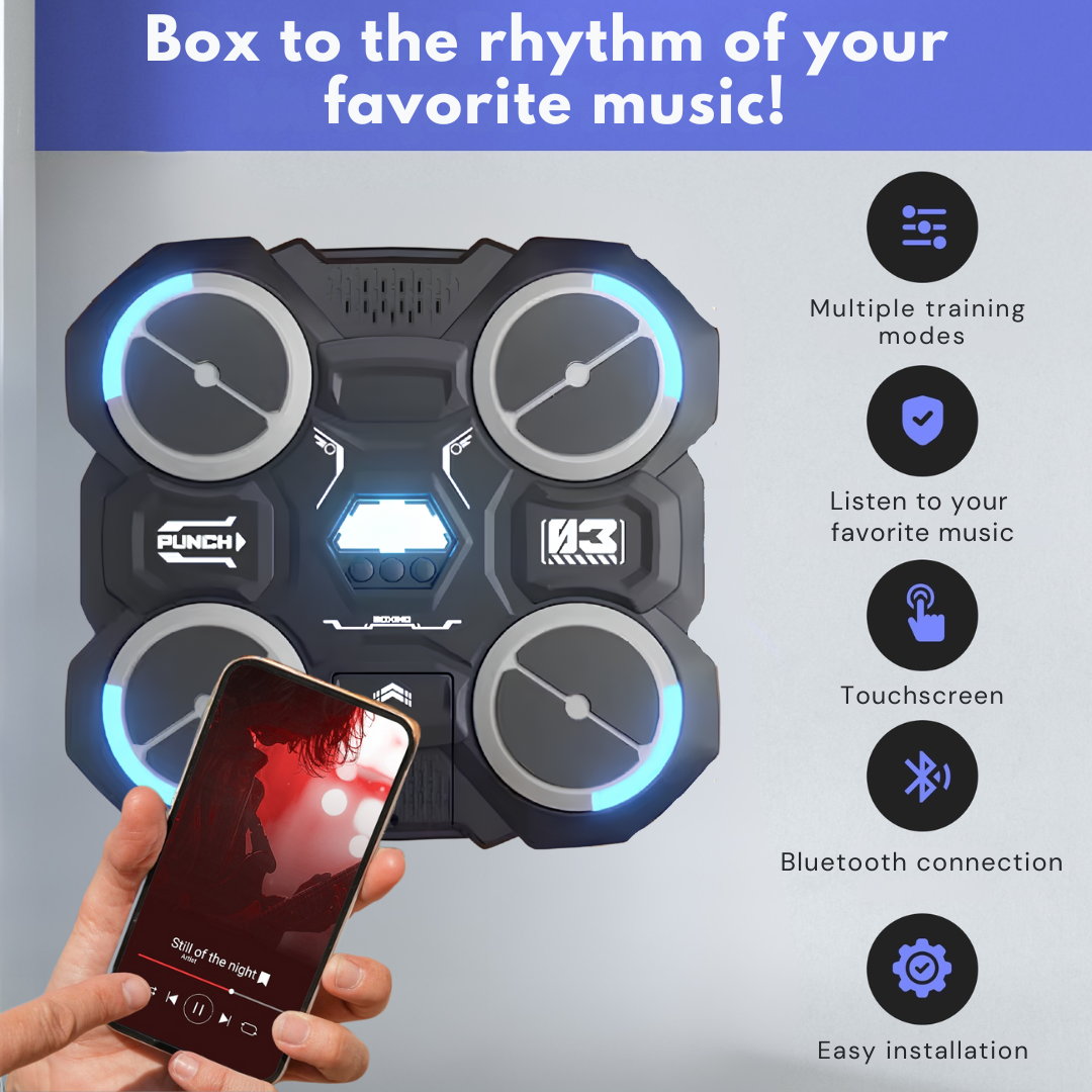 Music boxing machine for kids